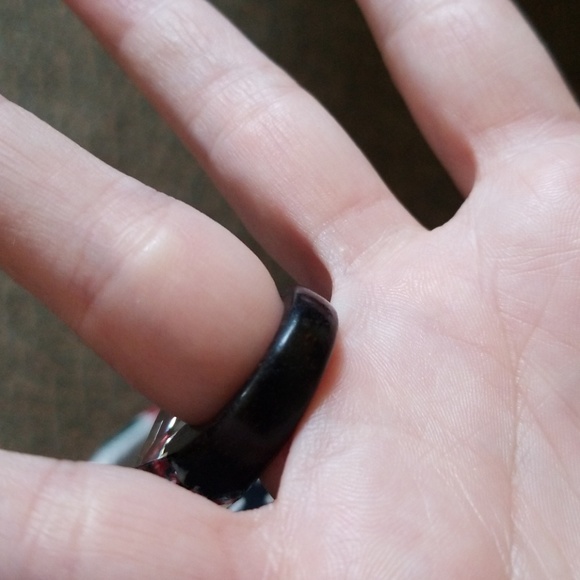 Natural wooden ring,size 6.5 - Picture 3 of 3